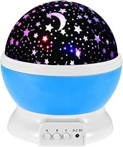 LED Star Master Rotating Night Light Projector